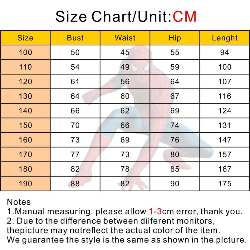 Disfraz Spiderman Spider-Man Cosplay Zentai Bodysuit 3D Style Halloween